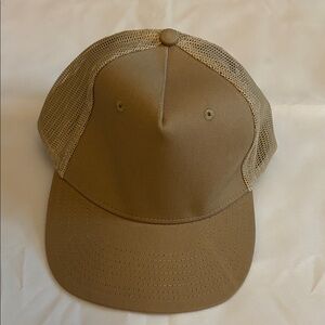 CYGTE Snapback Hat Khaki Unisex NWOT